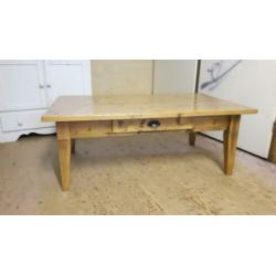 Eikenhout salon en eettafel