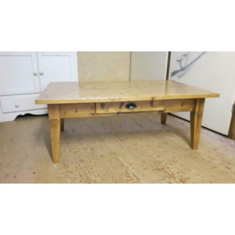 Eikenhout salon en eettafel