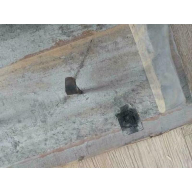 Kapstok steigerhout met 5 nagelen NIEUW