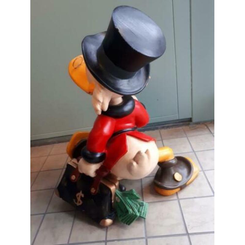 Walt Disney, Dagobert met Geldtas 60 cm beeld