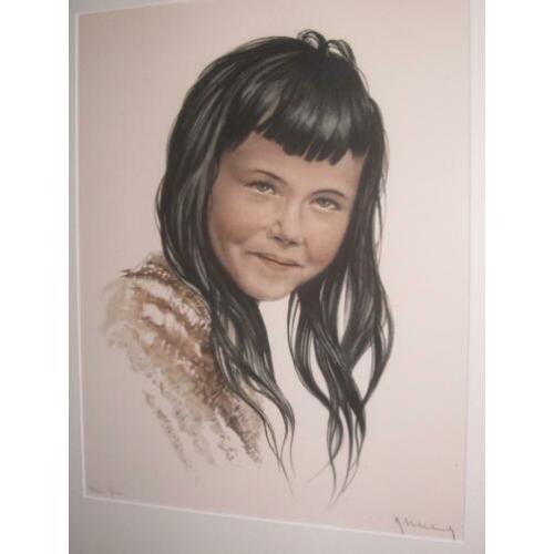 Ets Roger Hebbelinck - Serie Mexicaanse kinderen / Gina