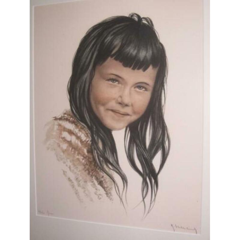 Ets Roger Hebbelinck - Serie Mexicaanse kinderen / Gina