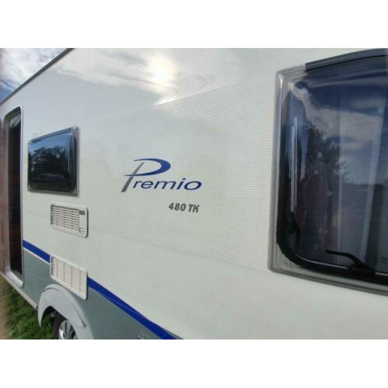 Burstner premio 480tk, 1300kg, stapelbed, mover, Isabella