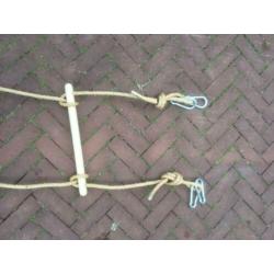 Touw(vlucht)ladder van 8 meter