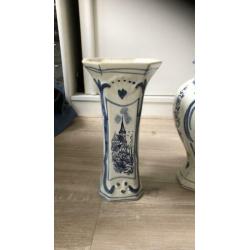 Delfs blauw kaststel 3 delig