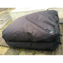 Zwart loungebed/zitzak - Merk Lazy