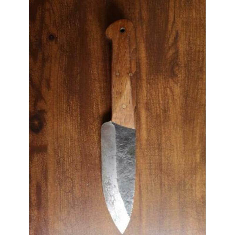 Handgesmeed Brut de Forge, jacht/bushcraft/kampeer mes