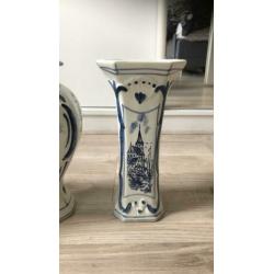 Delfs blauw kaststel 3 delig