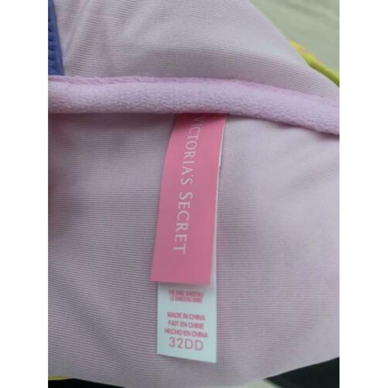 Victoria's secret bikini strapless top 32 DD broekje M