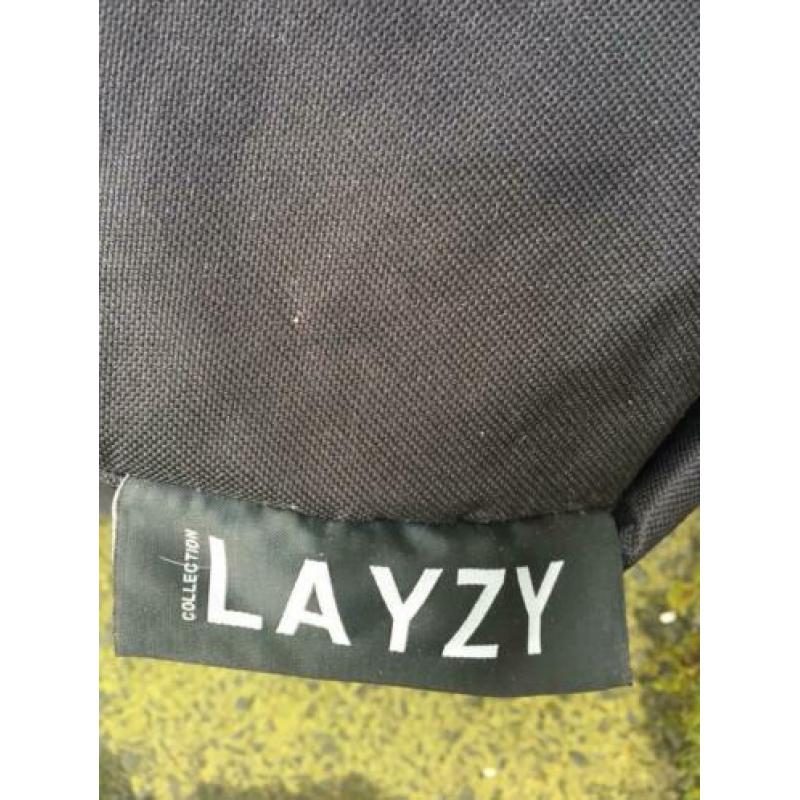 Zwart loungebed/zitzak - Merk Lazy