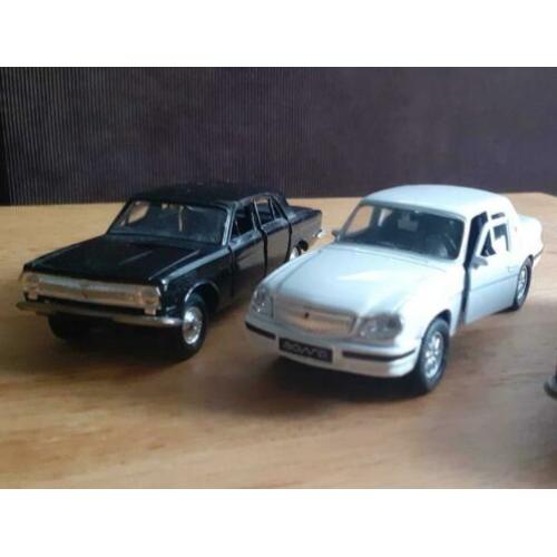 Wolga - miniatuur auto's