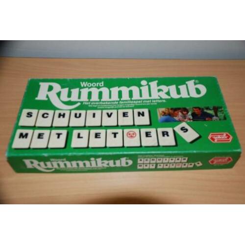 Woord rummikub voor onderdelen.