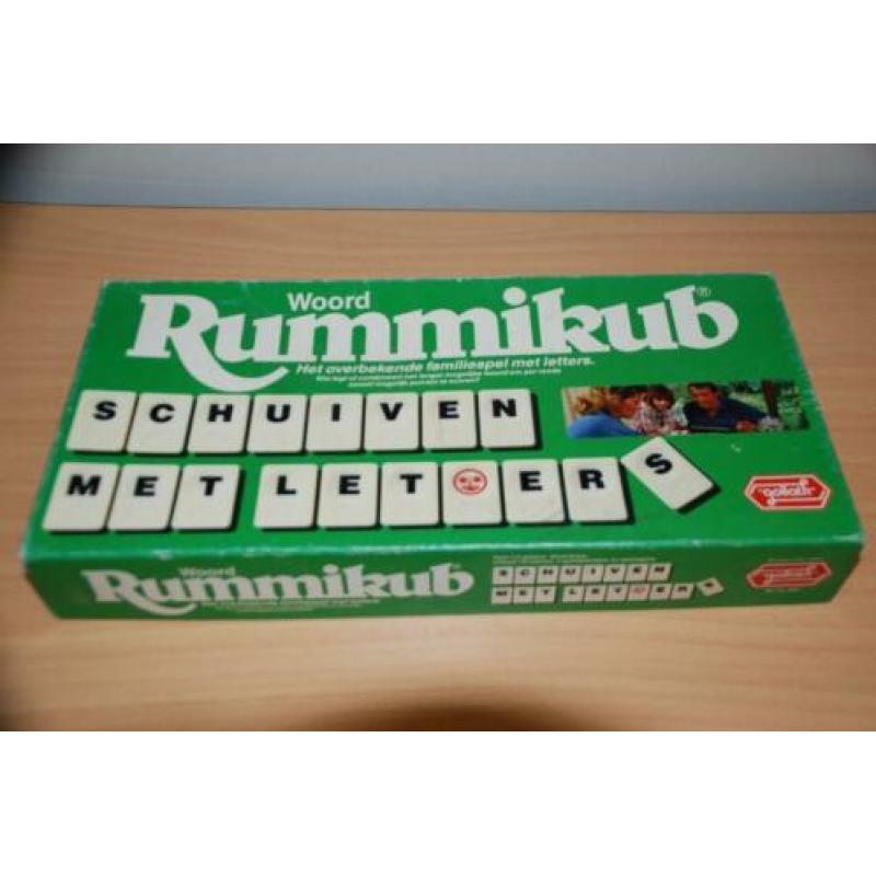 Woord rummikub voor onderdelen.