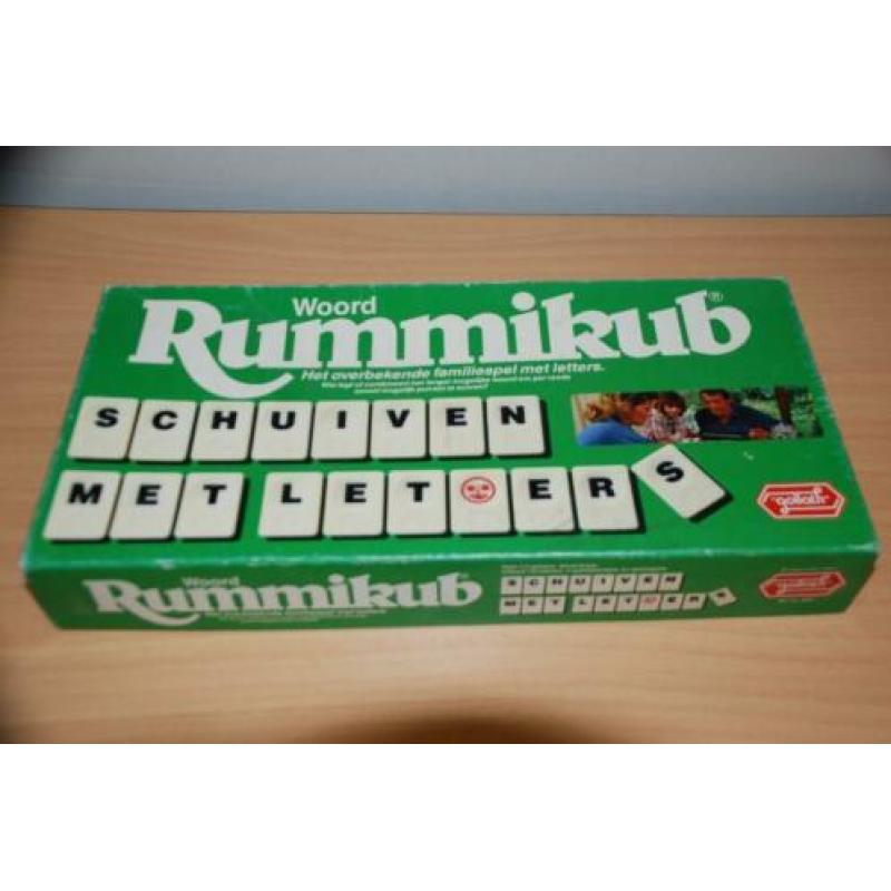 Woord rummikub voor onderdelen.