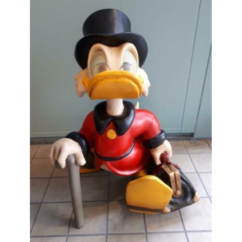 Walt Disney, Dagobert met Geldtas 60 cm beeld