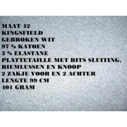 Maat 42 - diverse broeken van kingsfield, liv, setterlady