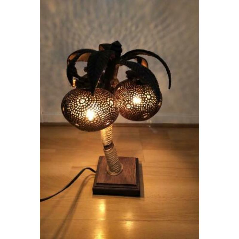 Houten lamp uit Thailand