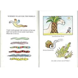 HET WORMENBOEKJE: Janet &Allan Ahlberg *grappig boekje*