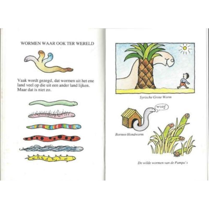 HET WORMENBOEKJE: Janet &Allan Ahlberg *grappig boekje*