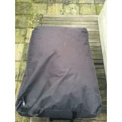 Zwart loungebed/zitzak - Merk Lazy