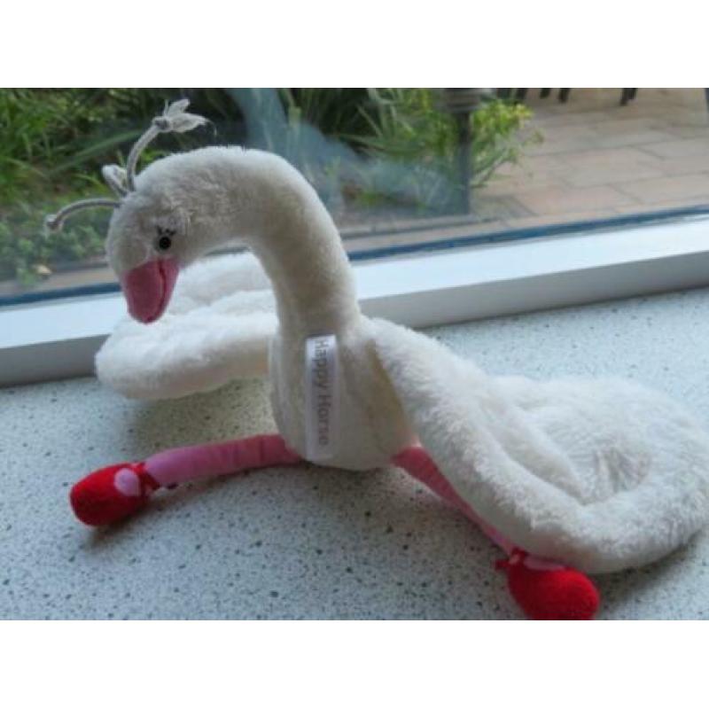 Zwaan Swan Sophie merk Happy Horse met balletschoenen