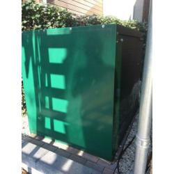 Scootmobiel berging groen 125x165x142