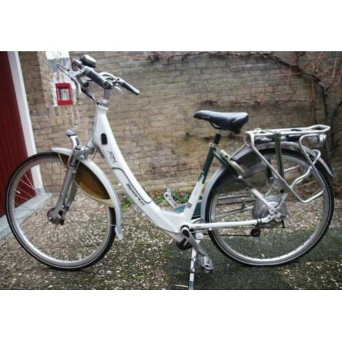 Sparta ion M gear elektrisch fiets wit/groen, als nieuw