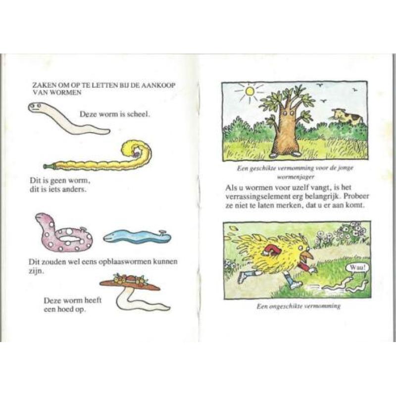 HET WORMENBOEKJE: Janet &Allan Ahlberg *grappig boekje*
