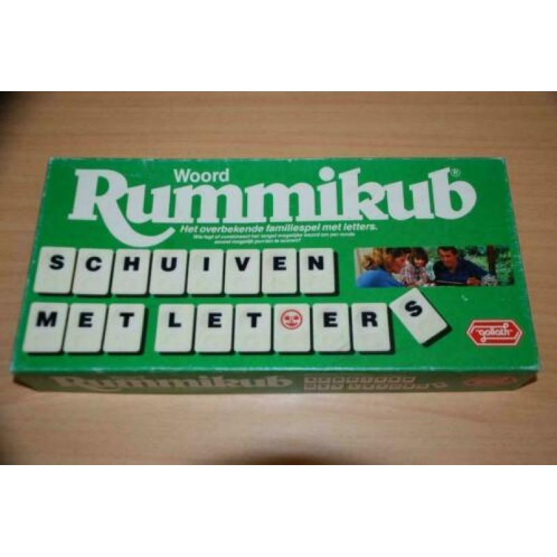 Woord rummikub voor onderdelen.