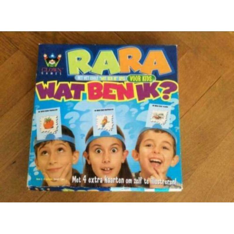 Rara wat ben ik? spel.