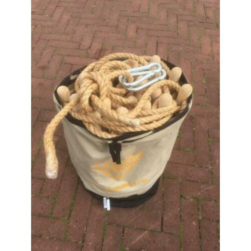 Touw(vlucht)ladder van 8 meter