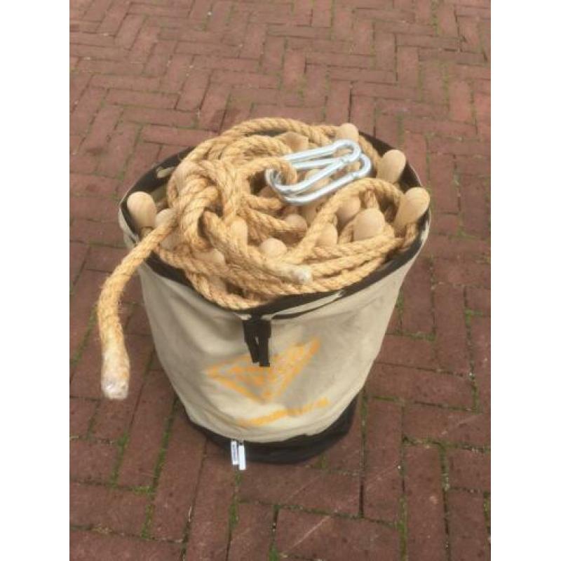 Touw(vlucht)ladder van 8 meter