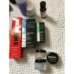OPI acrylnagel set met heel veel tips en overige spulletjes