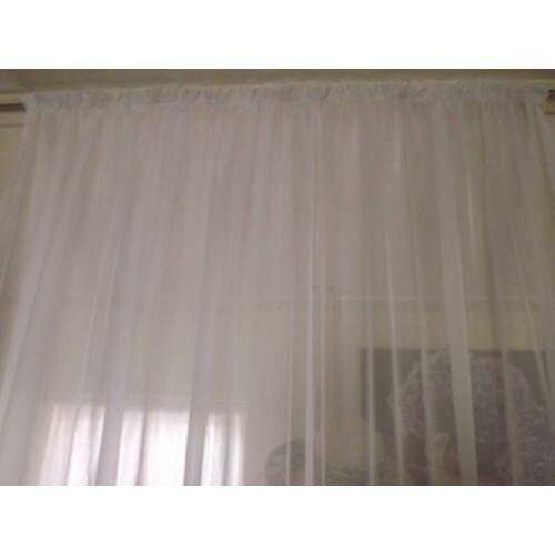 Vitrage 11 /R hoogte 156 cm