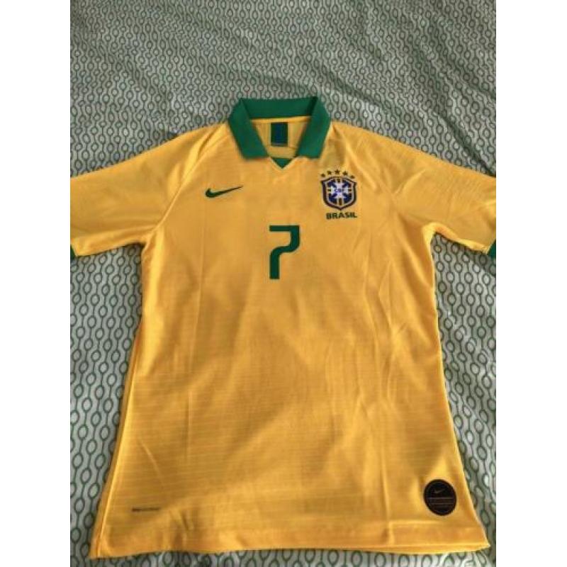 Brazilië shirt CBF gesigneerd Neres ajax afca