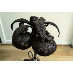 Houten lamp uit Thailand