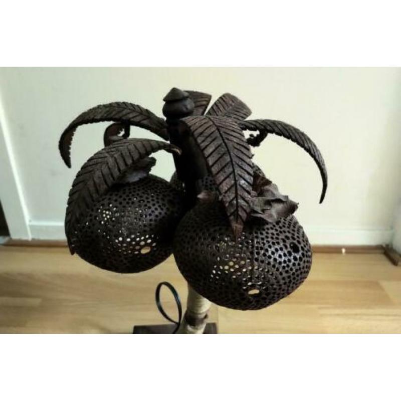 Houten lamp uit Thailand