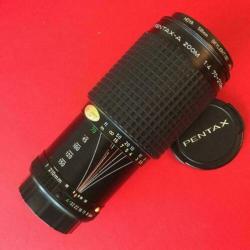 SMC Pentax-A zoom 1:4 70-210mm schoon en helder, Hoya UV