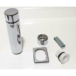 3 X Grohe Rondo toiletspoeler 3/4" met ingebouwde stopkraan