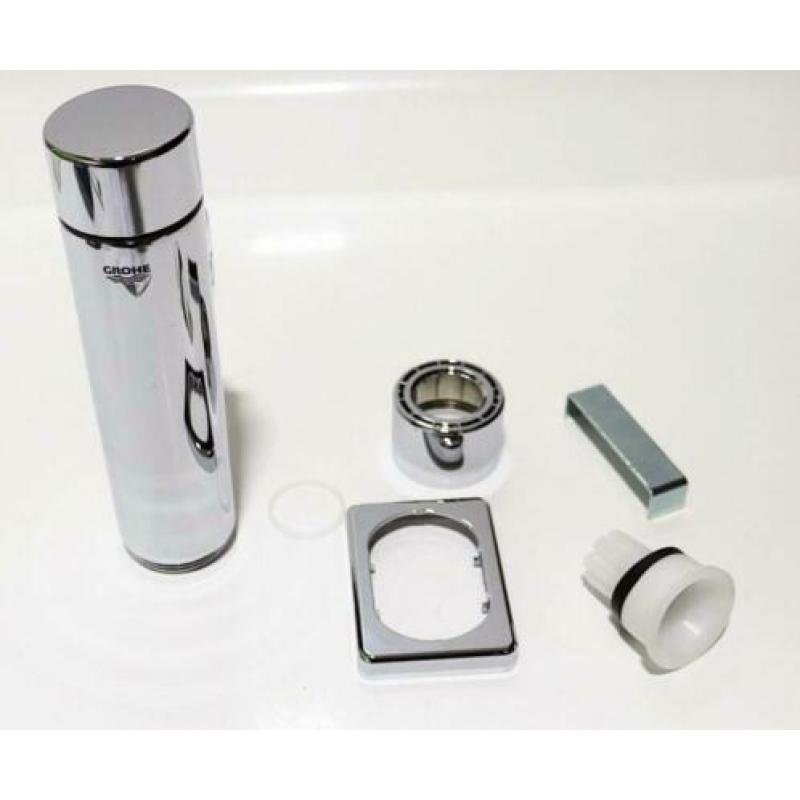 3 X Grohe Rondo toiletspoeler 3/4" met ingebouwde stopkraan