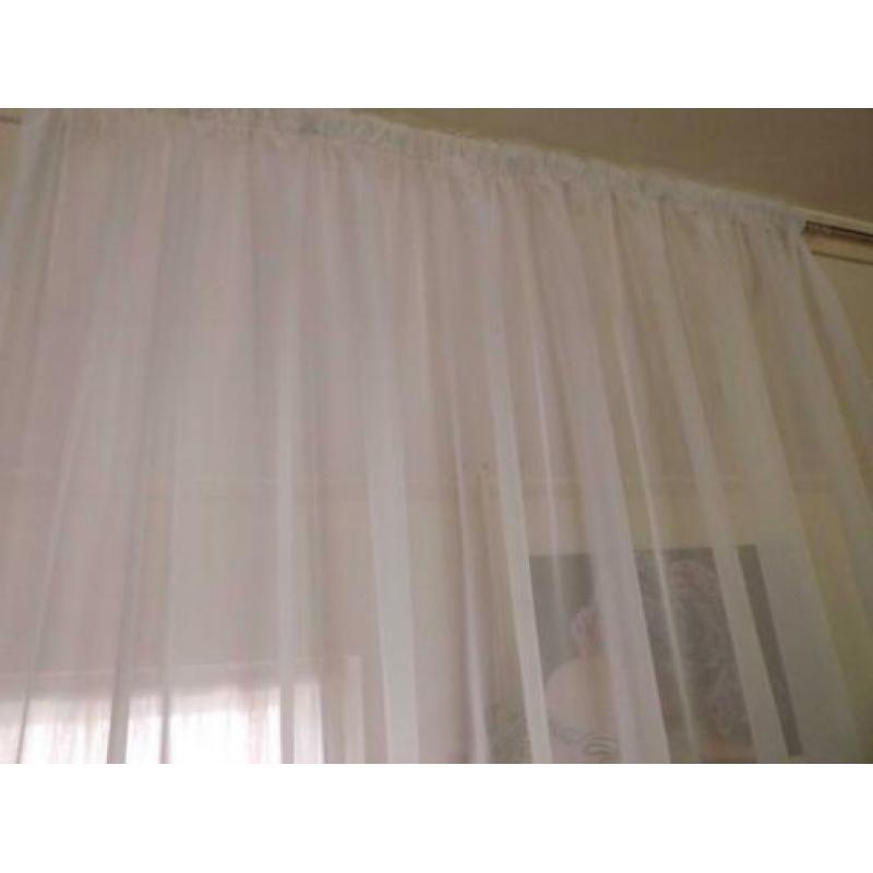 Vitrage 11 /R hoogte 156 cm