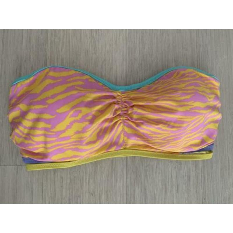 Victoria's secret bikini strapless top 32 DD broekje M