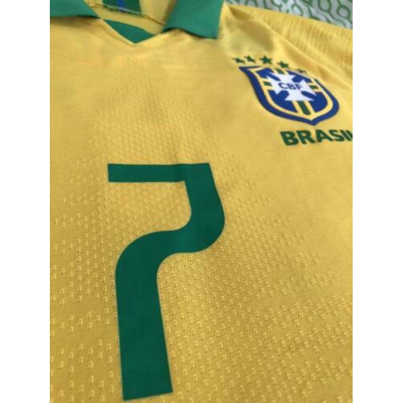 Brazilië shirt CBF gesigneerd Neres ajax afca