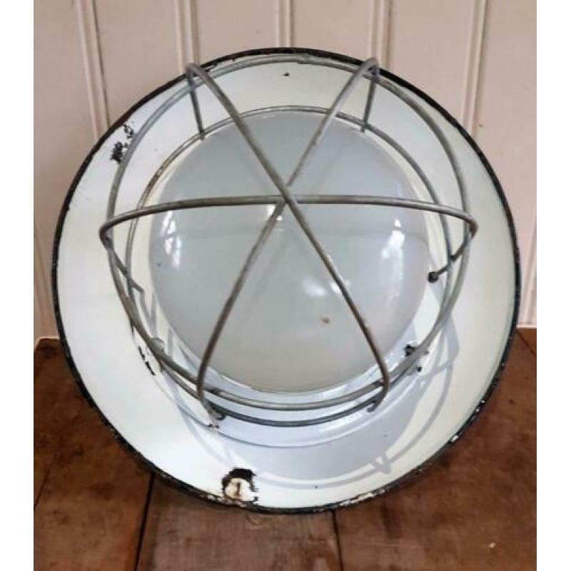 Buitenlamp/kooilamp/bully/wandlamp, vintage, industrieel