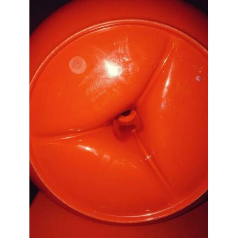 Snack toren schaal oranje Emsa vintage retro