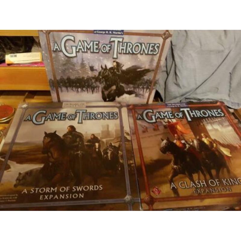 game of thrones inclusief 2 uitbreidingen