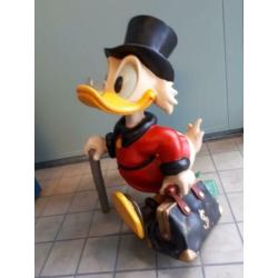 Walt Disney, Dagobert met Geldtas 60 cm beeld