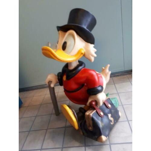 Walt Disney, Dagobert met Geldtas 60 cm beeld