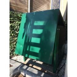 Scootmobiel berging groen 125x165x142