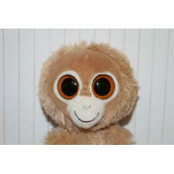 Ty Tangerine Beanie aapje bruin monkey grote ogen cadeatip